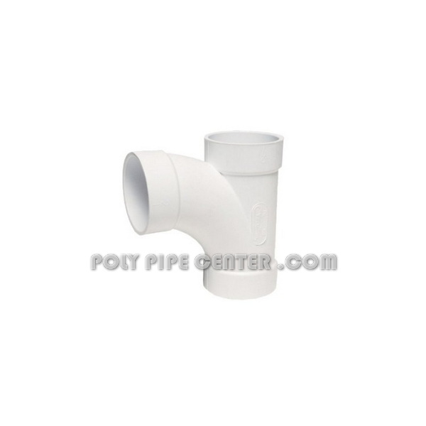 سه راهی 87 درجه خم دار پی وی سی یو مولتی پایپ سایز 90 (PVC-U)
