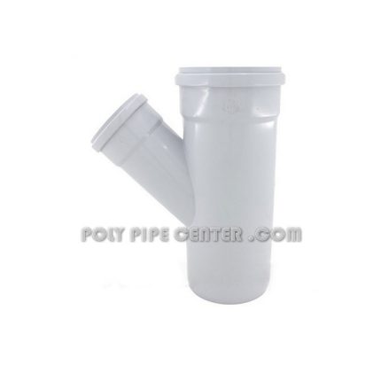 سه راهی تبدیل 45 درجه پی وی سی یو مولتی پایپ سایز 110×90 (PVC-U)