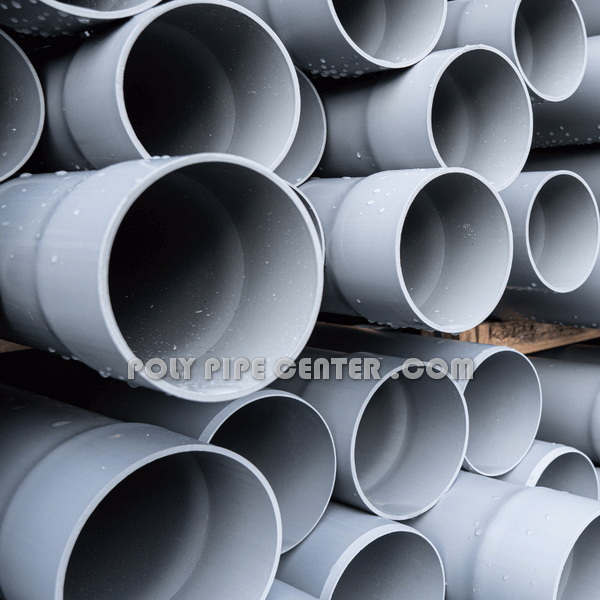 لوله فاضلابی 6 متری پی وی سی یو مولتی پایپ سایز 63×3 (PVC-U گروه B)
