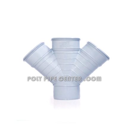 چهار راهی 45 درجه پلیکا پلیمر گلپایگان PG سایز 110×45